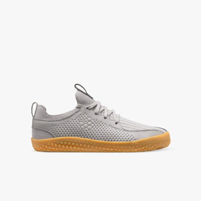 Vivobarefoot Primus Knit II - Junioři Školní Obuv Šedé (NWY295013)